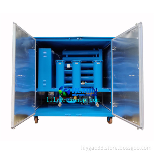 Bipolar High Vacuum Transformer Oil Purification Machine